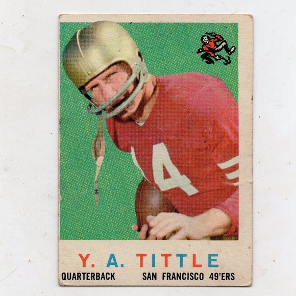 Y.A. Tittle 1959 Topps #130 Vintage Football Card - Picture 1 of 2